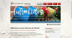 Desktop Screenshot of feg-wil.ch