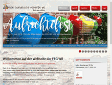 Tablet Screenshot of feg-wil.ch